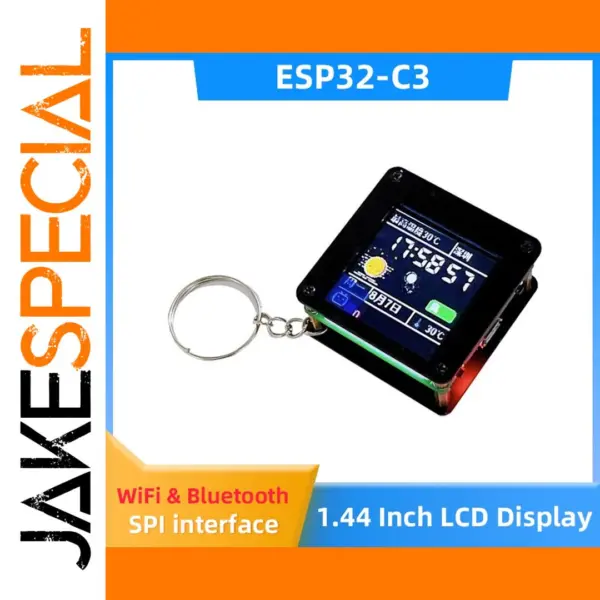 ESP32 C3 Mini LCD Screen Pendant 1.44 Inch