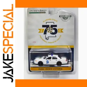 Ford Crown Victoria Diecast Model 1:64 Police Car