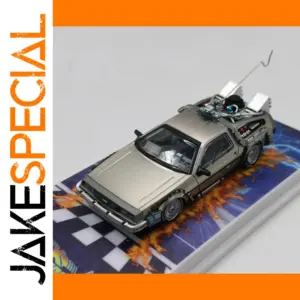 1:64 Scale DeLorean DMC-12 Alloy Model