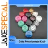 Colorful Acrylic Guitar Knobs Set of 12