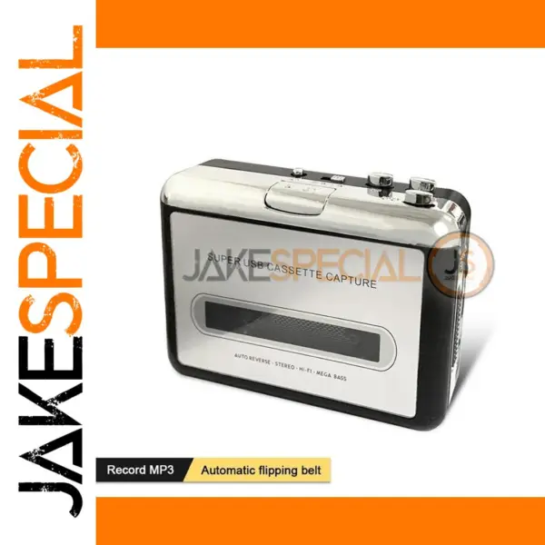USB C Portable Cassette to MP3 Converter