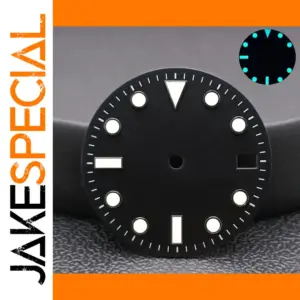 28.5mm Black Dial for NH34/NH35 Movements