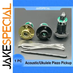 Round Endpin Style Passive Pickup for Guitars