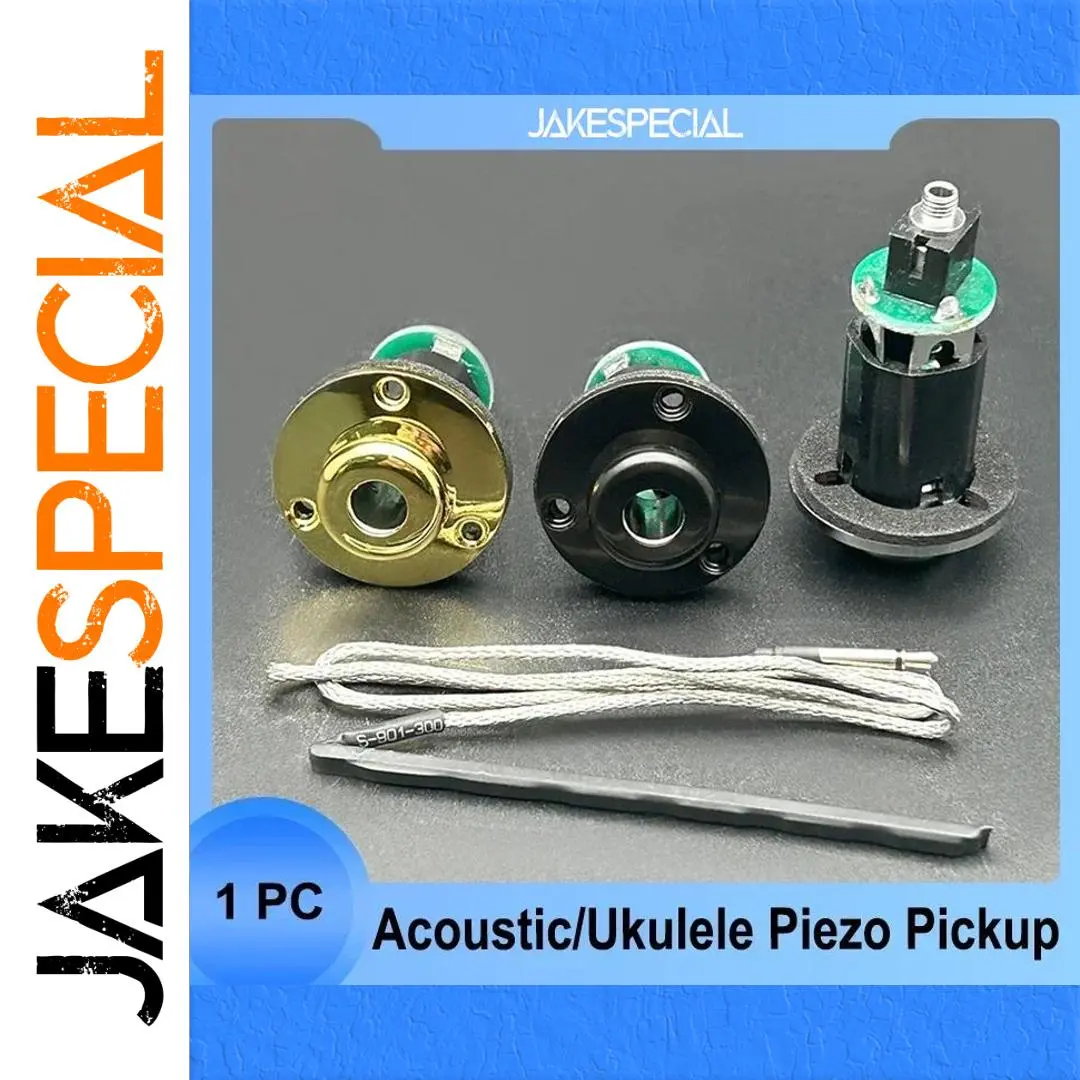 Round Endpin Style Passive Pickup for Guitars 1 Round Endpin Style Passive Pickup for Guitars