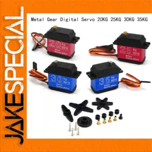 Large Torque Metal Gear Digital Servo 20KG-35KG