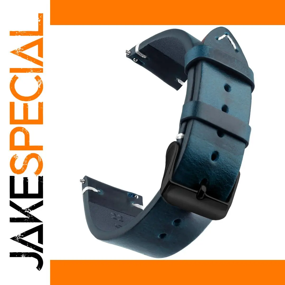 Genuine Leather Watch Band for 18-24mm Watch 1 Genuine Leather Watch Band for 18-24mm Watch