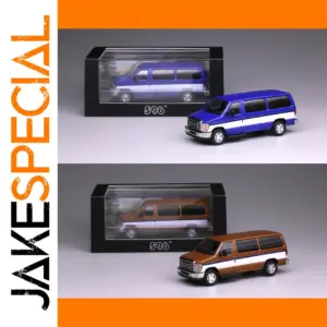 596 1:64 Scale Alloy Van Set