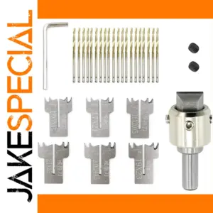 30-Piece Ring Drill Bit Set 16-21mm