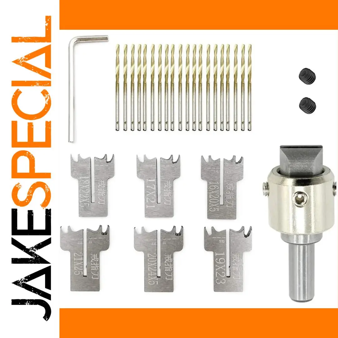 30-Piece Ring Drill Bit Set 16-21mm 1 30-Piece Ring Drill Bit Set 16-21mm