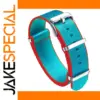 Turquoise Military Nylon Watch Band SC-Nylon