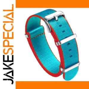 Turquoise Military Nylon Watch Band SC-Nylon