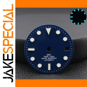 28.5mm GMT Dial for NH34/NH35 Movements