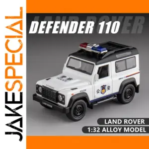 1:32 Scale Land Rover Defender Police Model
