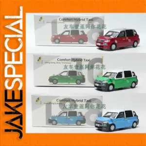 Toyota Comfort Hybrid Taxi Diecast Model Set