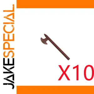 Miniature Axe Accessory for Medieval Minifigures