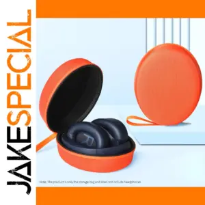 QCY 20 Pro Headset Storage Bag in Orange