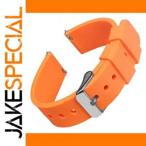 Silicone Watch Bands 14-24mm for Samsung, Garmin