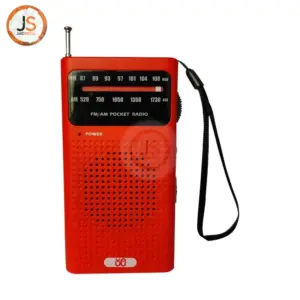 Portable AM/FM Radio with Extendable Antenna