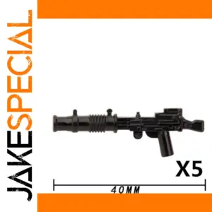 Military Minifigure Firearm Accessories - 5 Pieces
