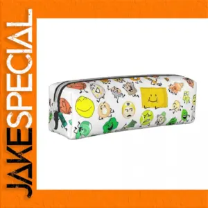 BFDI Inanimate Insanity Colorful Pencil Case