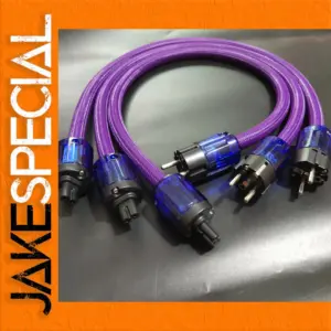 HiFi Audio Power Supply Cable 16mm 0.75-3m