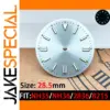 28.5mm Silver Luminous Watch Dial for NH35