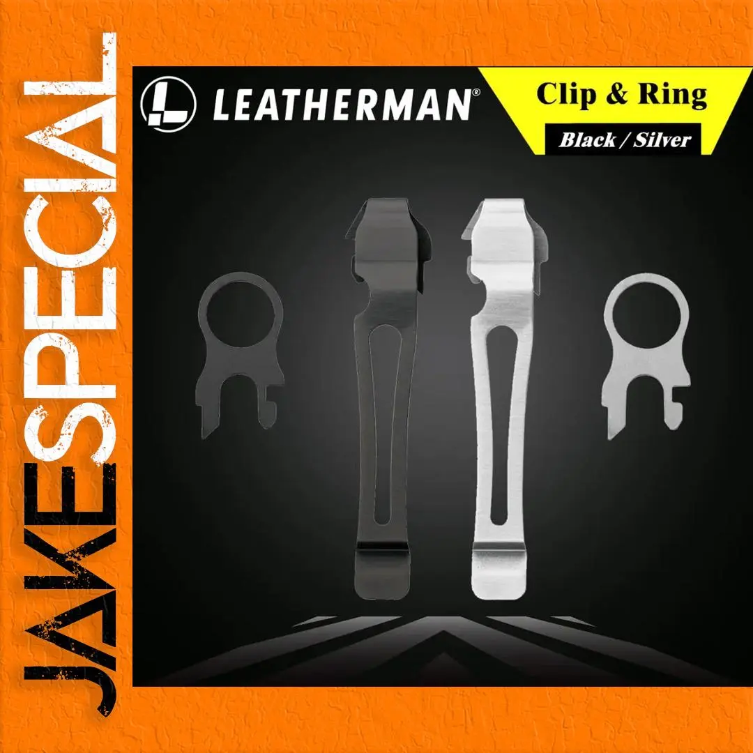 Leatherman Quick-Release Clip and Lanyard Ring Set 1 Leatherman Quick-Release Clip and Lanyard Ring Set