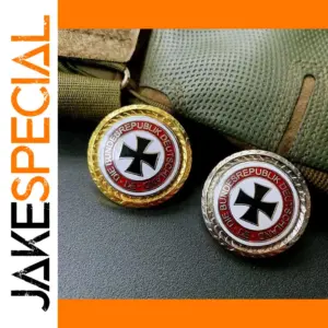 Prussian Maltese Cross Brooch in Gold and Silver