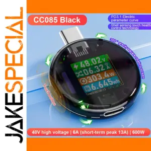 48V 12A Type-C PD3.1 Capacity Meter
