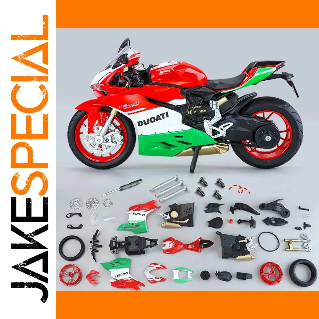 1/12 Scale Ducati 1199 Panigale Motorcycle Model 1 1/12 Scale Ducati 1199 Panigale Motorcycle Model