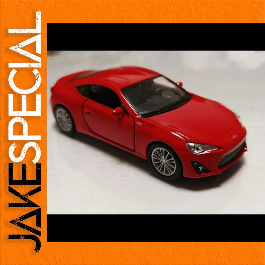 Voiture Miniature Jouet Toyota 86 1:36 Noire - Die-cast (fonte), Neuve, Pour Enfants 3+
