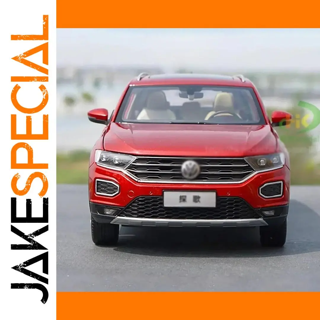 1:18 Scale Red Volkswagen T-ROC 280STI Model 1 1:18 Scale Red Volkswagen T-ROC 280STI Model