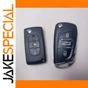 Peugeot Citroen Remote Flip Key Shell Cover Case