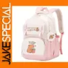 Cute Capybara Student Backpack - Large Capacity