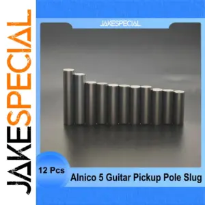 Alnico 5 Humbucker Pickup Rods Set of 12