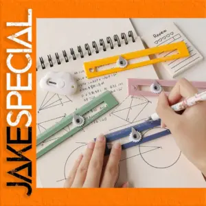 Multifunctional Ruler and Compass Drawing Tool