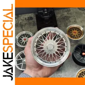 Aluminum Alloy BBS Wheel Model - 1:5 Scale