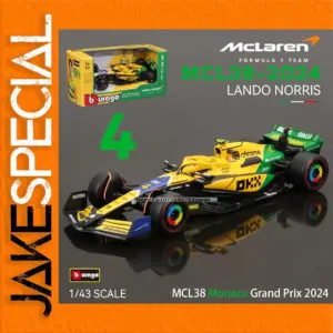 Bburago 1:43 2024 F1 McLaren MCL38 Model