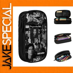 Damon Salvatore The Vampire Diaries Pencil Case