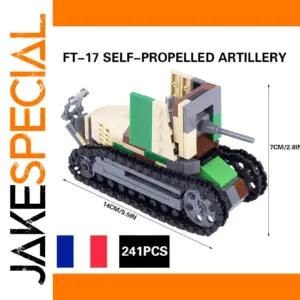 FT-17 Self-Propelled Artillery Model Building Kit