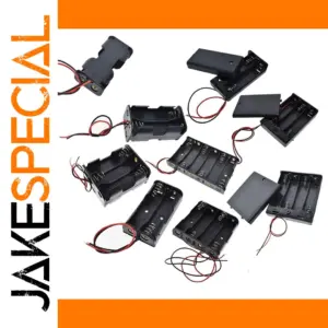 AA Battery Storage Case with Multiple Slots