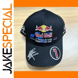 Red Bull Racing Embroidered Black Cap