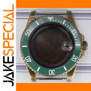 Bronze Retro 40mm Watch Case for Seiko Movements