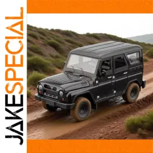 UAZ Hunter SUV 1/18 Scale Model with Lights
