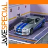 1:36 Nissan GTR R34 Skyline Diecast Model Car