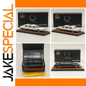 1/64 Scale Silver Fleetwood Diecast Model Car