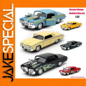 1:32 Chrysler Vintage Alloy Car Model with Lights