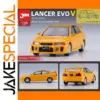 1/64 Mitsubishi Lancer EVO V Yellow Diecast Model