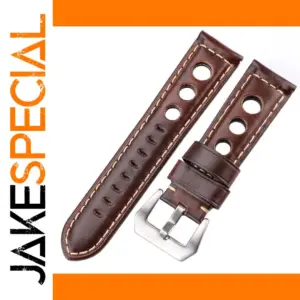 Vintage Genuine Cowhide Leather Watch Strap 20mm 22mm 24mm