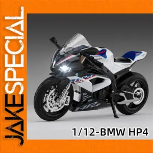1:12 BMW HP4 Alloy Motorcycle Model Replica